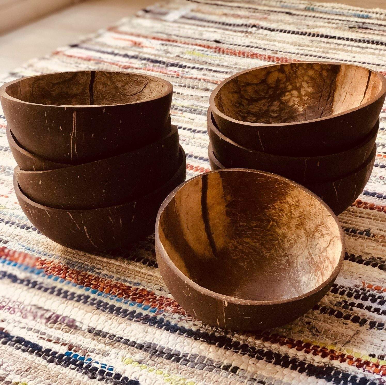 Natural coconut color