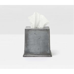 Caja de pañuelos de acero inoxidable de la mejor calidad, elegante acabado plateado, perfecto para almacenamiento de servilletas con estilo y organización del hogar - Product Image 6