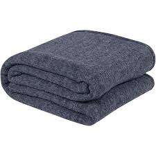 Manta de lana a cuadros de búfalo al por mayor, lana merina Premium para acampar al aire libre, uso de picnic, mantas suaves y cálidas de invierno BY HI - Product Image 5