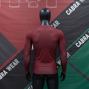 Rashguard Personalizado para BJJ No-Gi |   Camiseta de Compresión de Manga Larga Transpirable de Secado Rápido y Ecológica - Product Image 3