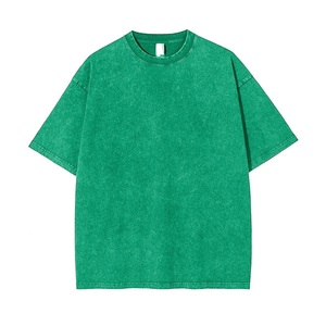 เสื้อยืดโอเวอร์ไซส์สีเทาผ้าฝ้าย คอโอ แขนสั้น ทรงลำลองสำหรับผู้ชาย ผ้าเจอร์ซีย์เนื้อนุ่ม ซักแล้ว ทรงปกติ ความยาวปกติ - Product Image 5