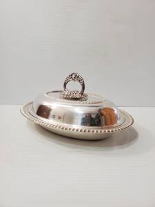 Dôme de service décoratif rond en bois avec couvercle en verre Couvercle de table moderne et élégant pour la cuisine et le buffet - Product Image 6