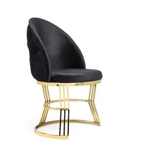 <span class=keywords><strong>Chaise</strong></span> de Restaurant en acier inoxydable doré de haute qualité, <span class=keywords><strong>chaise</strong></span> de salle à manger de luxe en velours pour hôtel Restaurant maison - Product Image 5