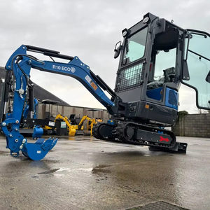 Nouveau modèle de mini-pelleuse RRippa R10 avec cabine, capacité de la benne de 0,12 m³ et garantie de plus de 5 ans - Product Image 4