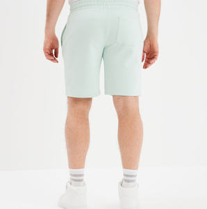 Pantalones Cortos Casuales de Mezcla de Algodón y Poliéster de Punto de Lona para Hombre, Silueta Entallada, Cómodos, Elásticos, Transpirables, Fáciles de Cuidar, Cálidos para el Día a Día - Product Image 3