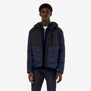 Wholesale Best Design Professional Men's <b>Puffer</b> <b>Jacket</b> Light Weight with Customized Logo Printing Stand Collar <b>Thin</b> for Winter - Product Image 4