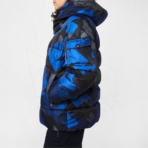 High Quality <b>Women's</b> <b>Leather</b> <b>Jacket</b> Hoodie Puffer Customizable Logo Factory Wholesale Winter Season Breathable Cotton <b>Long</b> - Product Image 4