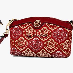 Pochette souple à fermeture éclair brodée tendance pour un style ethnique moderne par Tradebyd - Product Image 5