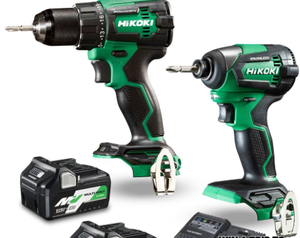 ALL NEW AUTHENTIC HiKOKI KC18DE(HAZ) 18V 5.0Ah Li-ion Cordless Brushless 2pce Combo Kit - Product Image 2