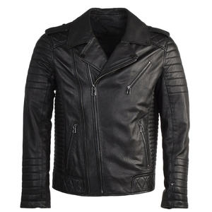 Diseño OEM de alta calidad de los hombres de moda chaquetas de cuero chaqueta de cuero original de moda chaqueta de cuero de tamaño personalizado para los hombres - Product Image 5