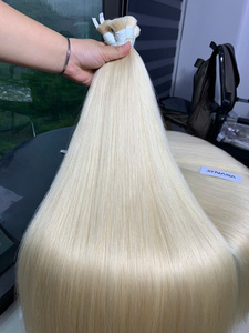 Extensions de cheveux en vrac couleur blonde toutes longueurs de 12 à 32 pouces 100% cheveux vierges vietnamiens - Product Image 6