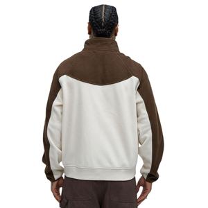 Chaqueta para hombre de alta calidad, chaquetas con cremallera de diseño personalizado de fábrica, chaquetas bordadas Sherpa de peso pesado, fabricante - Product Image 3