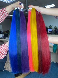 Extensión de cabello de color resaltado especial, cabello a granel, colores de moda - Product Image 3