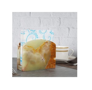 Porte-serviettes en marbre de taille personnalisée porte-serviettes en tissu de grande qualité porte-serviettes au design moderne au prix le plus bas - Product Image 1