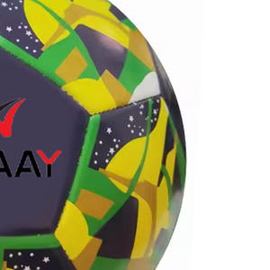 Ballon de football durable Alaay - Couleur et logo personnalisables, toucher doux, mousse PVC, cousu à la machine, design drapeau allemand 2025, ballon pour match - Product Image 3