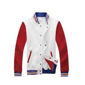 Customized Women Varsity <b>Jacket</b> - Classic Baseball Design with Premium Materials and Logo Options - Product Image 1