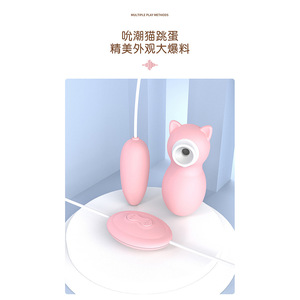 Mini vibromasseur avec fonctions de léchage et de succion pour femmes - Product Image 4