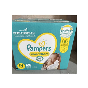 Pañales Pampers Swaddlers-Tamaño 1, suministro de un mes (198 unidades), pañales desechables ultrasuaves para bebés - Product Image 5