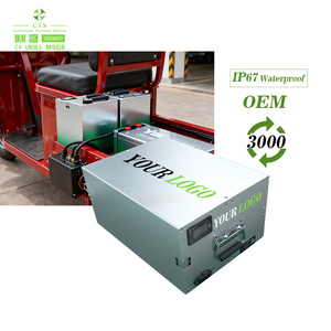 Paket Baterai Lithium CTS High Power 48V/60V/72V LiFePO4 Penyimpanan Energi Rumah UPS Sepeda Motor Listrik Golf Cart Forklift - Product Image 4