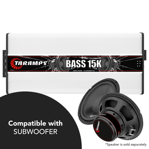 เบส 15k 15,000 วัตต์ RMS ซับเบสและเสียงเบส 1 ช่อง 1 โอห์ม พร้อมฟิลเตอร์ซับโซนิค เทคโนโลยีขั้นสูงสุด - Product Image 5