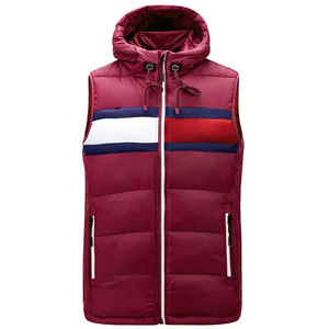 Venta caliente más nuevo estilo mujeres Puffer chaleco Stand Collar Zip up Crop chaqueta sin mangas prendas de vestir exteriores Casual moda chaleco para mujeres - Product Image 2