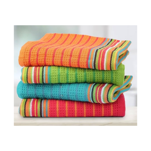 Paño de Cocina Gourmet Prep de Microfibra, 20x30 Pulgadas, 100% Algodón, Bordado, Textura de Gofre, Secado Rápido, Alta Absorción, Sostenible - Product Image 3