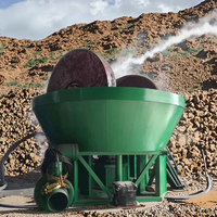 Broyeur à eau à haut rendement fabriqué en Chine pour l'extraction d'or, moulin à eau pour le broyage de l'or, machine de broyage à petite échelle