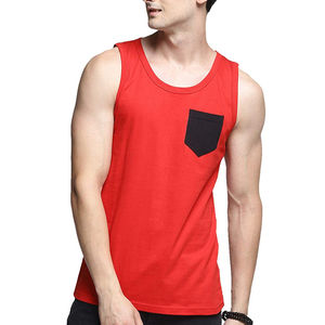 Custom Gym <b>Singlet</b> Soft Breathable and Comfortable Cotton Vest Perfect for Workouts Sports and Team <b>Men</b> Tank Tops - Product Image 1