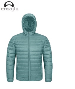 Comfortable and Stylish Winter Warm Coat Thick Outdoor <b>Canvas</b> High Street Custom Hooded Bubble Puffer <b>Jacket</b> Men - Product Image 4