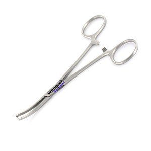 Available Kocher Forceps Curved Hemostatic Clamps Custom Size 14 / 16cm Surgical Stainless Steel Factory Wenquar Instruments - Product Image 1