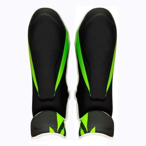 GAF โลโก้ที่กําหนดเองความต้านทานหนังศิลปะการต่อสู้แผ่นกรามมวย Shin Instep Guards การฝึกอบรม Shin Guards - Product Image 5