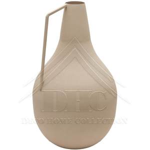 Modern Nordic <b>Matte</b> Metal Vase Decorative Iron Pitcher Flower Pot Luxury Wedding Centerpiece Home <b>Table</b> Decor Wholesale Vases - Product Image 1