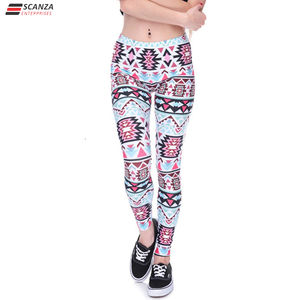 Mallas ajustadas de cintura alta para mujer, mallas cómodas y suaves para entrenamiento físico, logotipo personalizado, ropa de gimnasio gris sin costuras con estampado OEM - Product Image 4