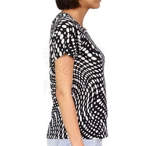 Camisetas Casuales de Verano para Mujer, Sublimadas, 100% Algodón, Secado Rápido y Transpirables, Destaca en Cualquier Ocasión - Product Image 2