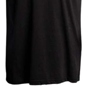 Camiseta Negra con Diseño Gráfico para Hombre y Mujer, Logotipo de Corona Minimalista, Algodón Negro Premium, Estilo Urbano para Uso Diario - Product Image 6