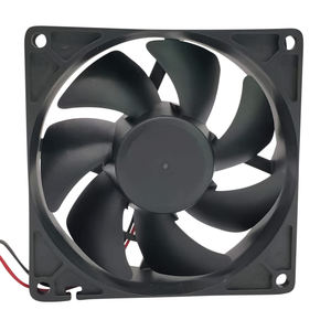 92x92x25 мм вентилятор для компьютера на солнечной батарее с двумя шарикоподшипниками, вытяжной двигатель 24 В, радиатор постоянного тока - Product Image 4