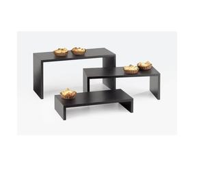 Présentoir à dessert en métal fait à la main avec des matériaux authentiques et un style intemporel pour les vitrines culinaires - Product Image 2