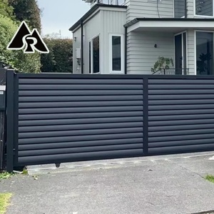 La barrière en aluminium architecturale lambrisse la rambarde extérieure disponible de services d'ODM d'OEM - Product Image 3