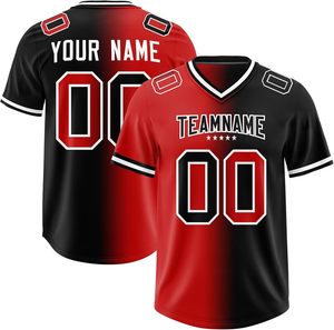 Maillot de football américain personnalisable pour jeunes adultes, coupe confortable avec contrôle de l'humidité et graphismes sublimés. - Product Image 1