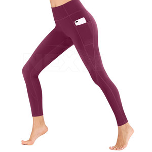 Vente en gros Leggings à séchage rapide pour femmes taille haute taille élastique Leggings de yoga Pantalons de yoga pour femmes à des prix abordables - Product Image 1