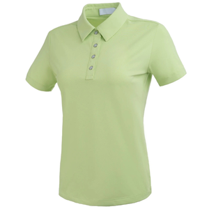Algodón de mujer para Polo Logo personalizado Ropa de golf de punto transpirable Patrón sólido Ropa deportiva para deportes casuales Vietnam - Product Image 1