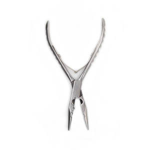 Pince à extensions capillaires réutilisable en acier inoxydable de haute qualité, fabrication professionnelle, faible MOQ (10 pièces), service OEM pour salons - Product Image 2