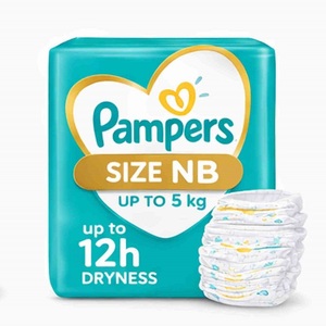 Fournisseur de couches pour bébés respirantes et absorbantes en gros / Couches jetables pour bébés Pampers originales - Product Image 3