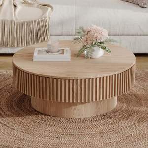 Table basse en bois, parfaite pour les thèmes d'intérieur minimalistes, offrant des lignes nettes, une finition naturelle et une résistance en bois durable - Product Image 3