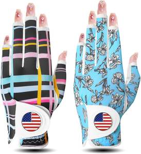 ถุงมือกอล์ฟทนทานถุงมือกอล์ฟสำหรับผู้ชายถุงมือกอล์ฟใยไมโครไฟเบอร์ระบายอากาศได้สำหรับมือซ้าย - Product Image 1