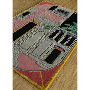 Jaipur Wunderkammer 9x12 Rectangle Rug Multi-Hand Tufted Wool & <b>Viscose</b> Novelty Pattern for Home Living Room for Teens-<b>Top</b>-9053 - Product Image 2