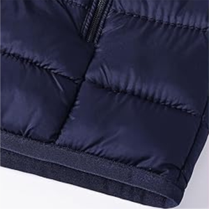 Nouvelle Veste matelassée pour homme 2026, très vendue, haute qualité, grande taille, 100 % polyester, couleur marine unie - Product Image 2