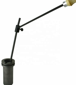 STIR ROD HOLDER FOR <b>GRAPHITE</b> STIRRING ROD CASTING MELTING GOLD SILVER COPPER. Made by Zarnab Surgical - Product Image 1