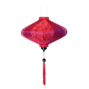 Handmade UFO Shape <b>Lantern</b> from Vietnam Bamboo Silk Hanging Light for Festivals, Restaurants, Night Market & Event Decor - Product Image 1
