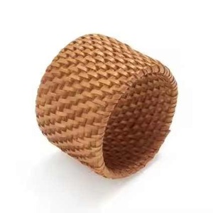 Top Selling Woven Rattan Napkin Rings for Dining Table Decor and Events Wholesale from Vietnam - Product Image 4